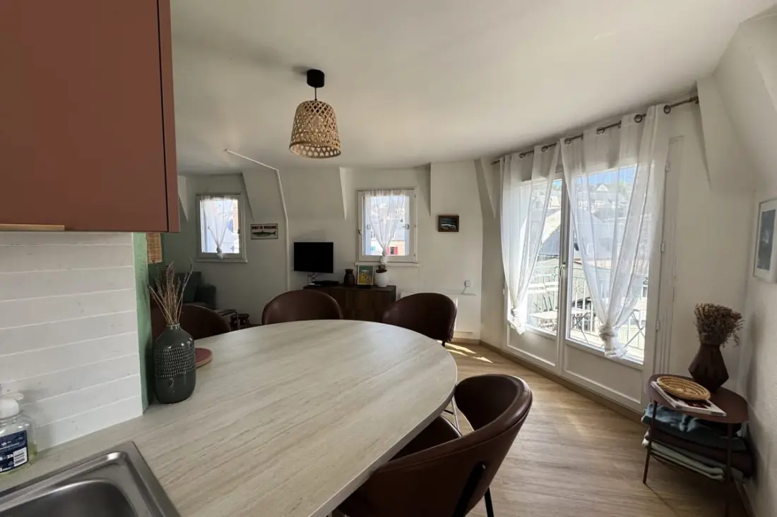 Felújított apartman Balcony
