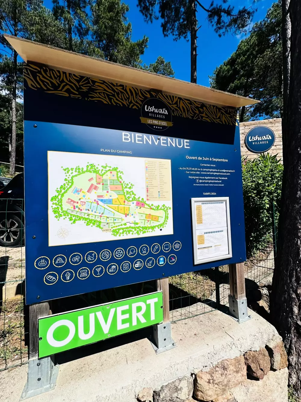 Kemping Ushuaïa Villages les Pins d'Ucel 4 Gwiazdy★★★★