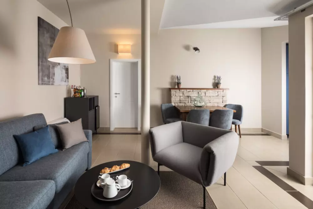 Apartmanok Villas Istrian Plava Laguna Útvonalterv