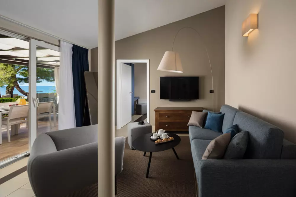 Apartmanok Villas Istrian Plava Laguna Útvonalterv