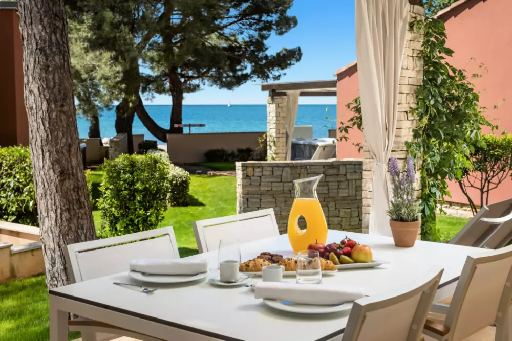 Apartmanok Villas Istrian Plava Laguna Útvonalterv