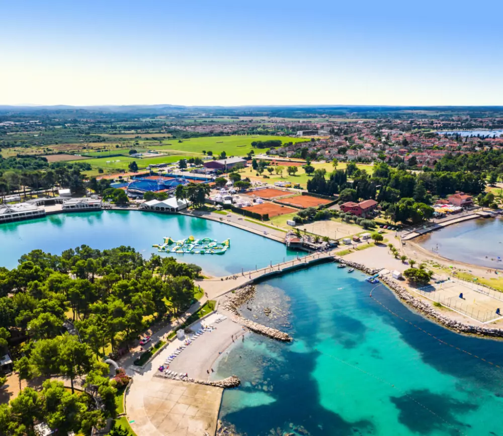 Apartmanok Villas Istrian Plava Laguna Útvonalterv