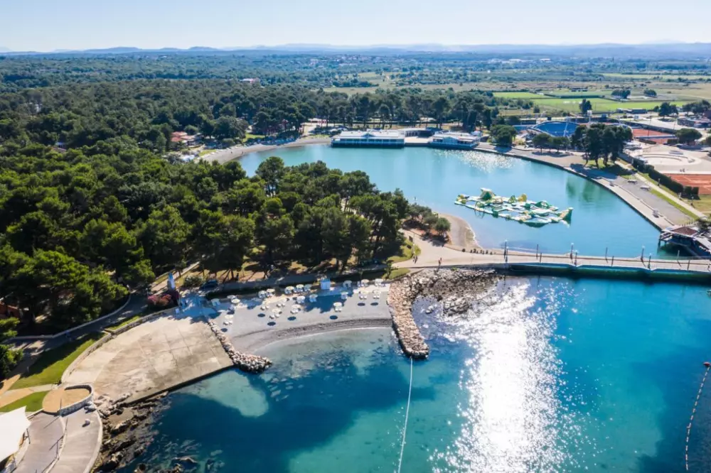 Apartmanok Villas Istrian Plava Laguna Útvonalterv