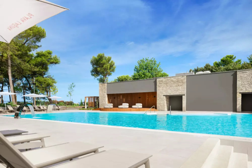 Apartmanok Villas Istrian Plava Laguna Útvonalterv