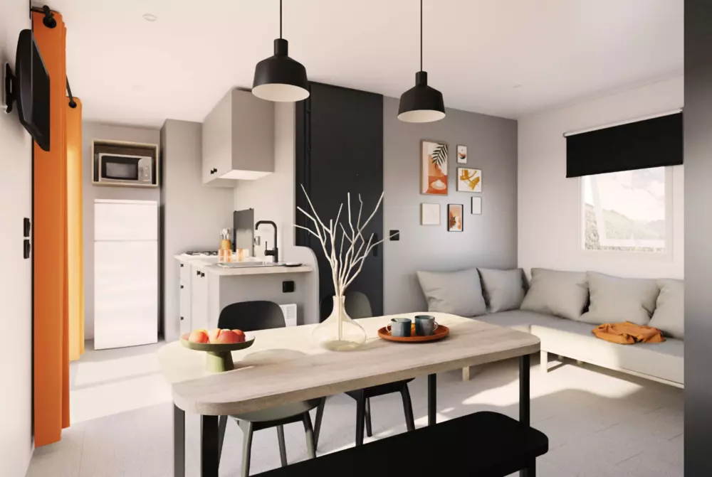 Camping Vallee de L'Our gekoppeld (Vodatent)