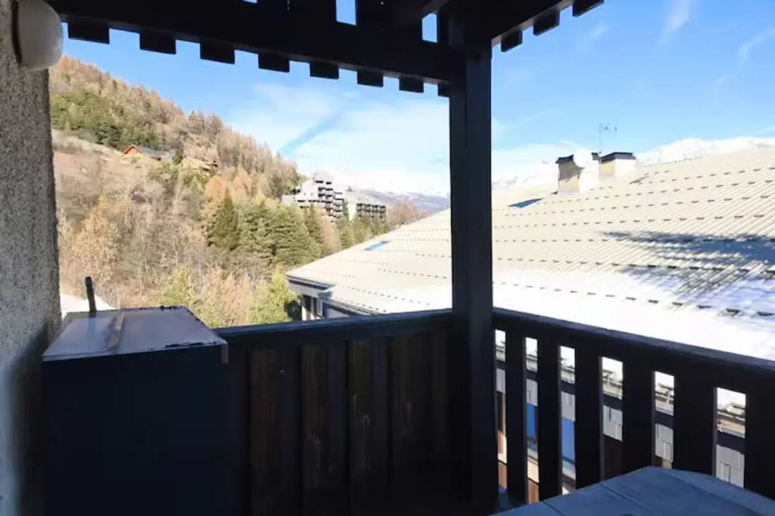 Studio met balkon dichtbij Telesiège