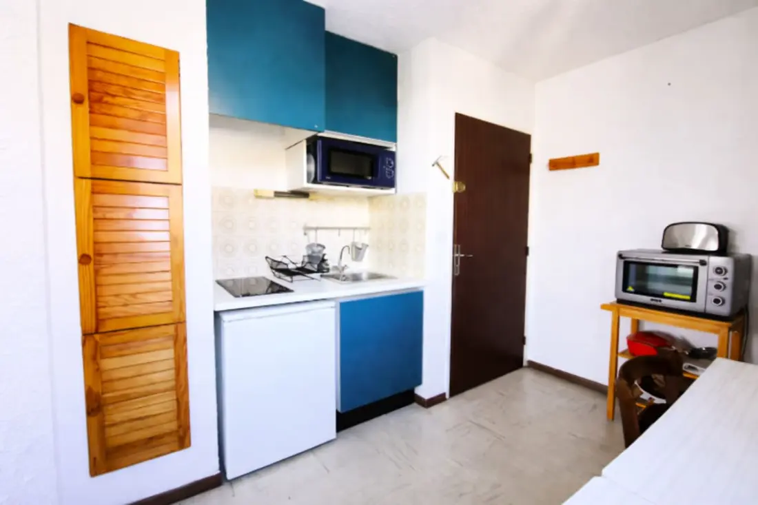Studio met balkon dichtbij Telesiège
