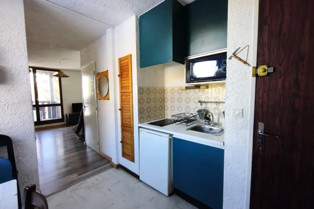 Studio met balkon dichtbij Telesiège