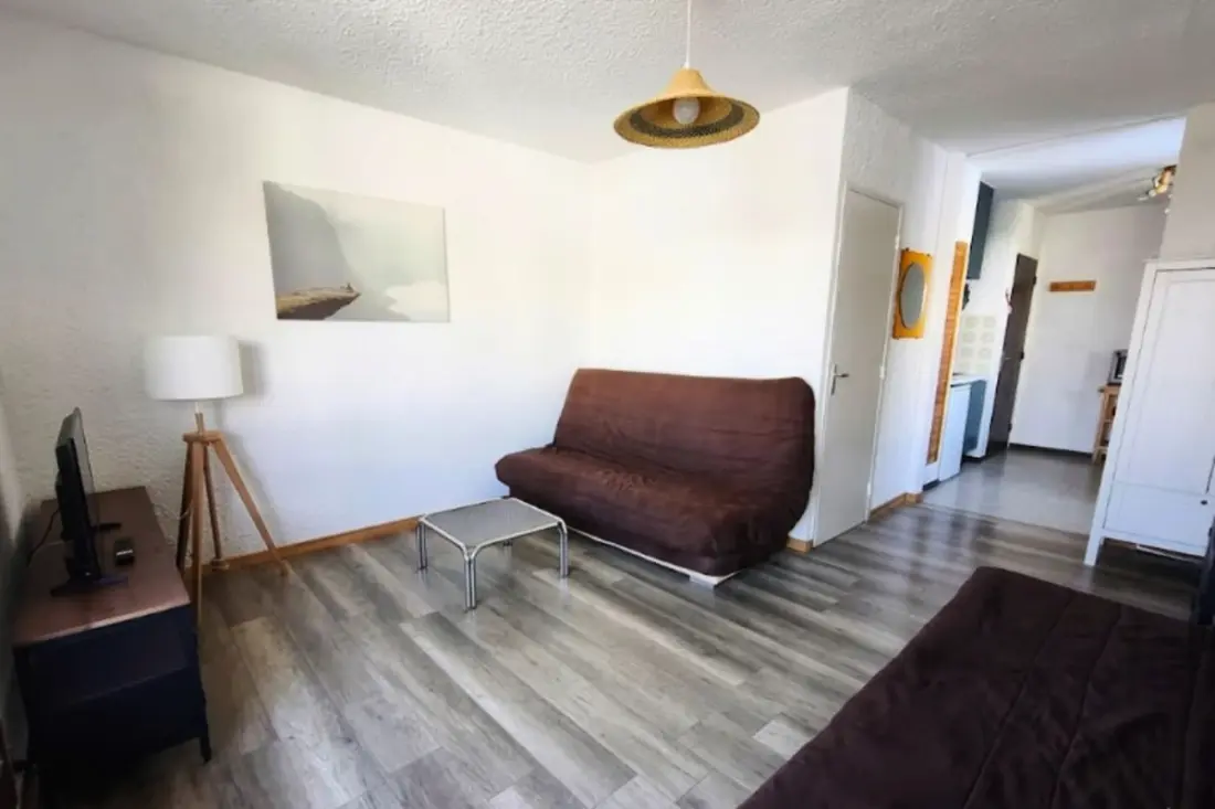 Studio met balkon dichtbij Telesiège