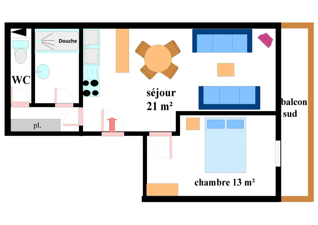 Residenza Jorcin Lanslebourg