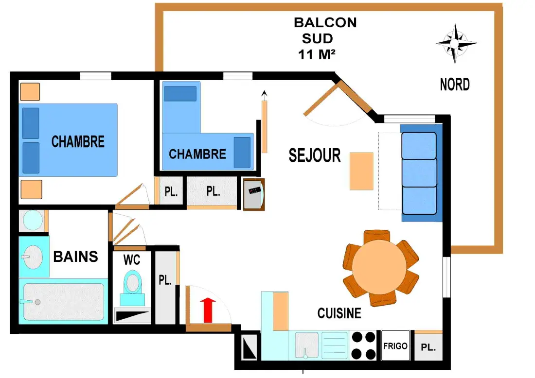 Residence Bonheur Des Pistes