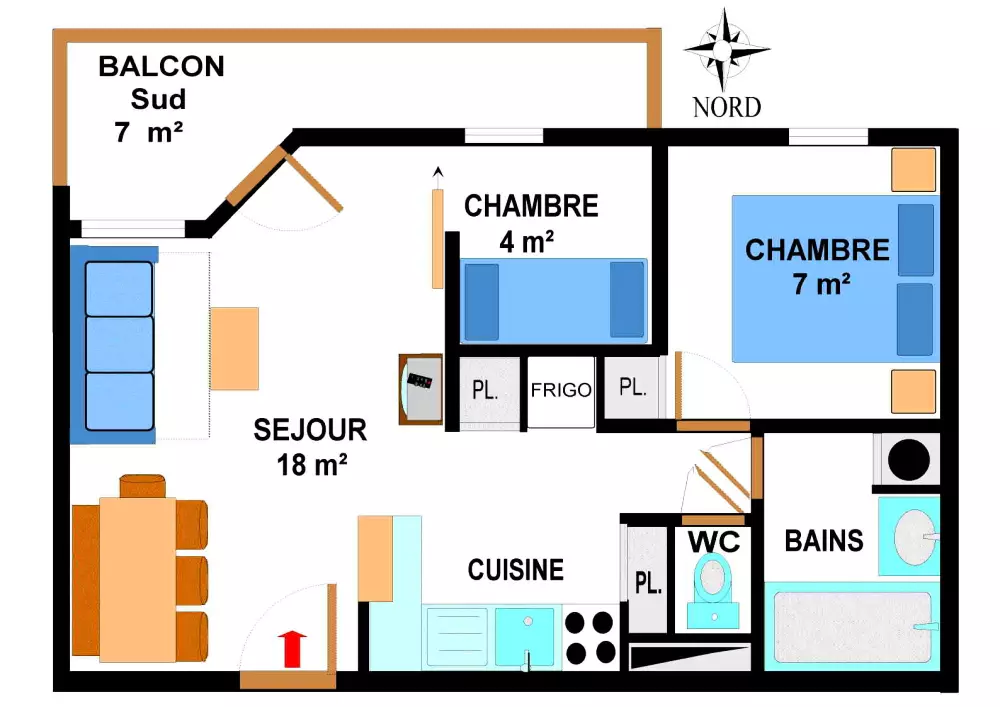 Residenz Bonheur Des Pistes