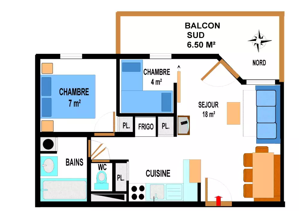 Residenz Bonheur Des Pistes