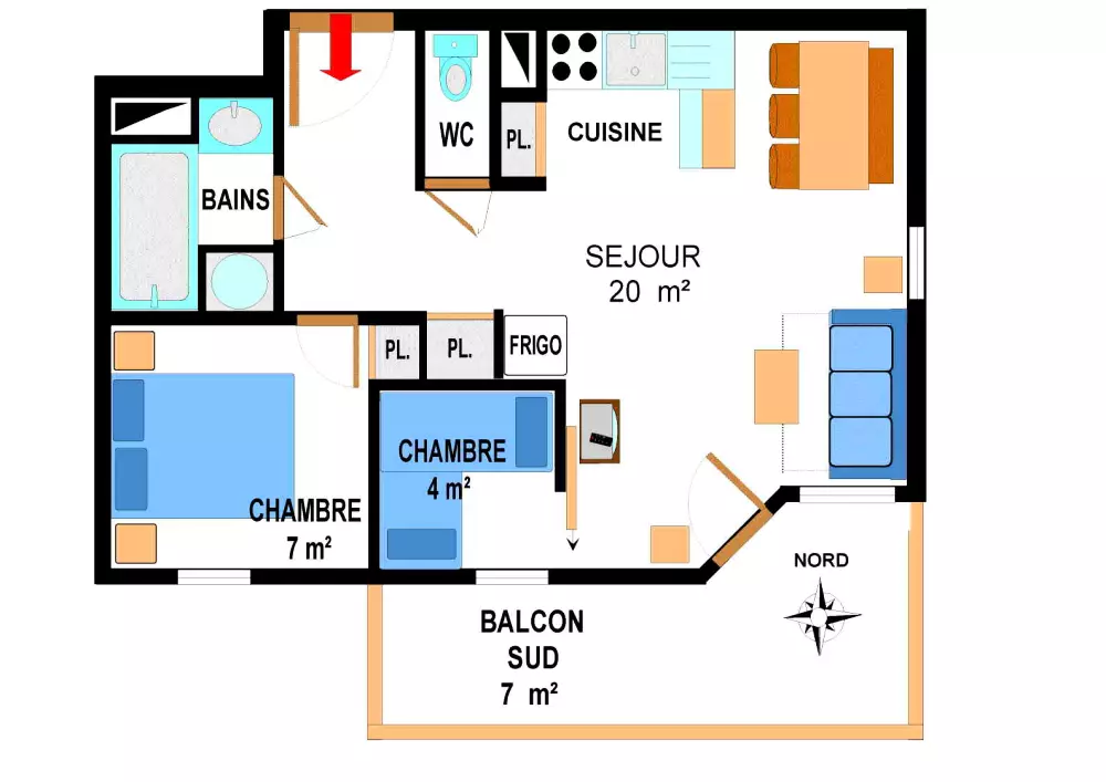 Residenz Bonheur Des Pistes