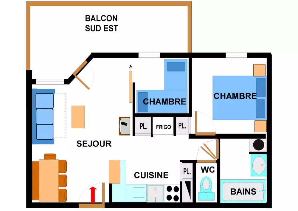 Residenz Bonheur Des Pistes