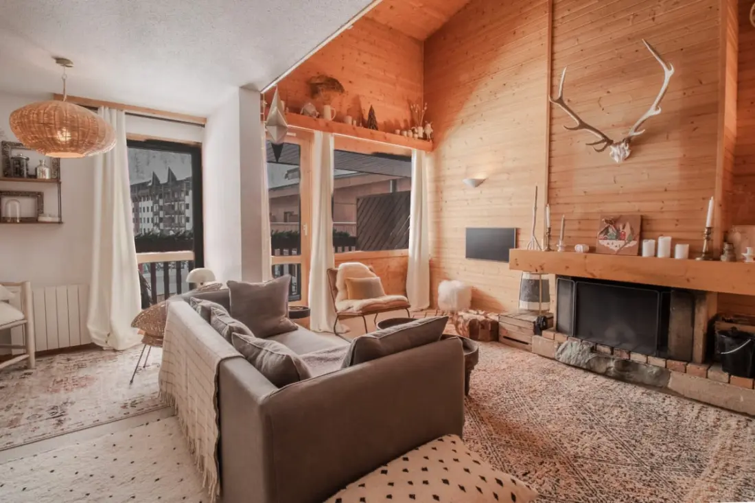 Tágas Duplex és Cozy a Val D'isère szívében