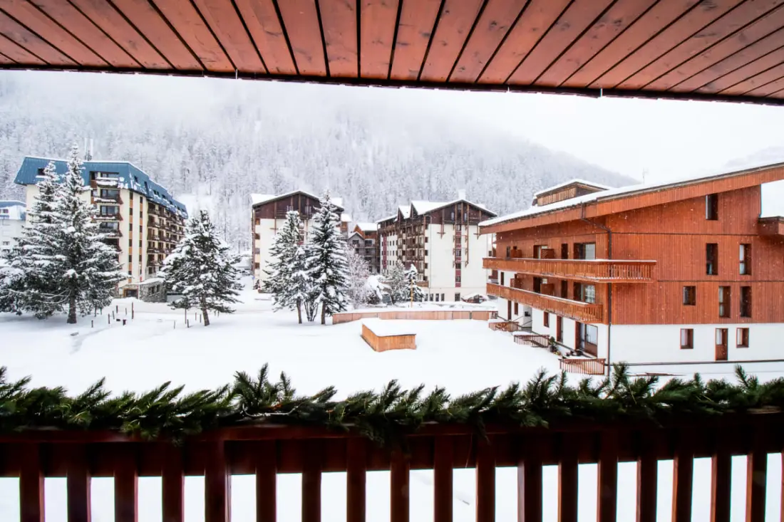 Tágas Duplex és Cozy a Val D'isère szívében
