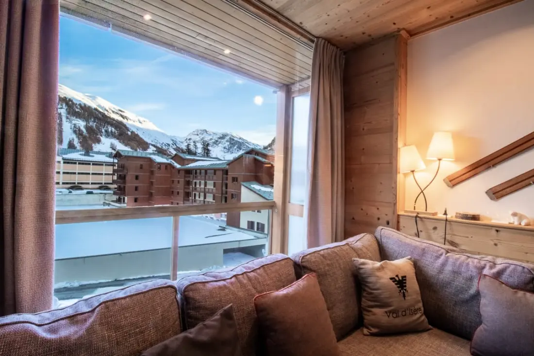 Superb Luminous és tágas apartman Val D'isère szívében