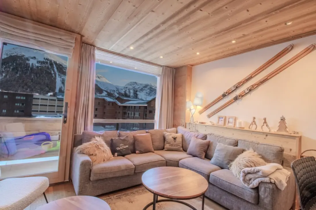Superb Luminous és tágas apartman Val D'isère szívében