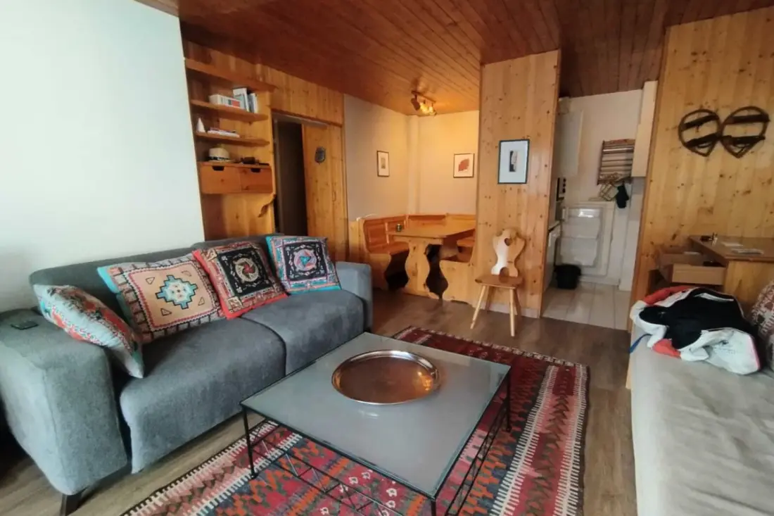 Tágas lakás a Val D'isère központjában