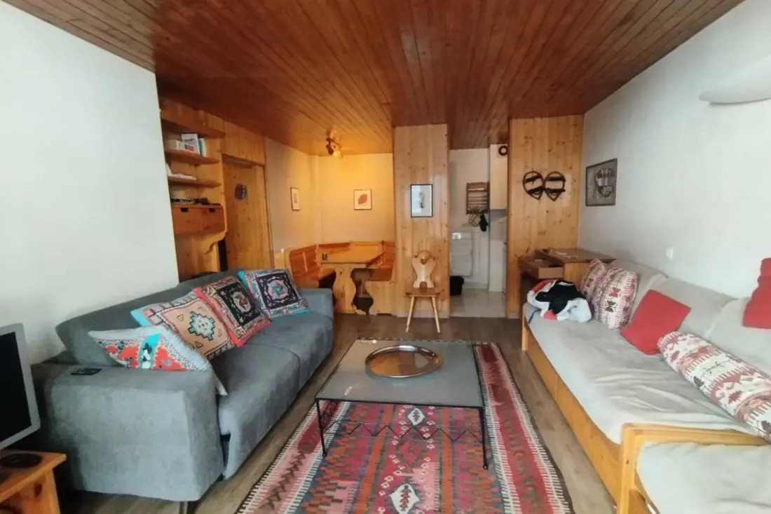 Tágas lakás a Val D'isère központjában