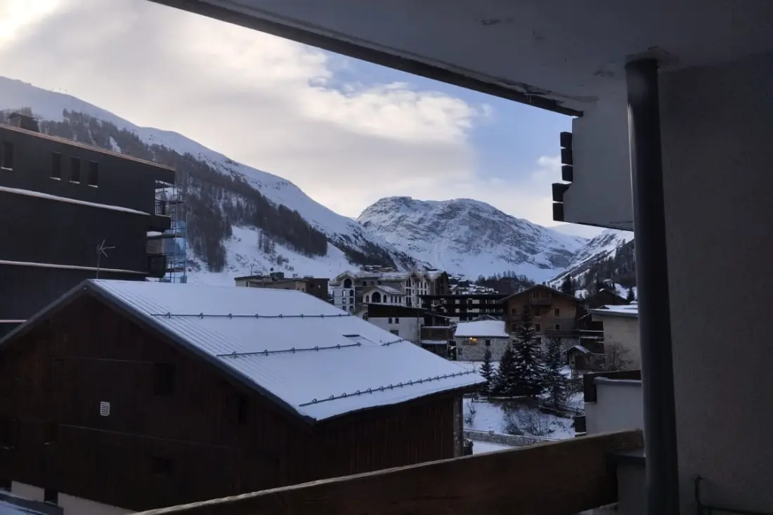 Tágas lakás a Val D'isère központjában