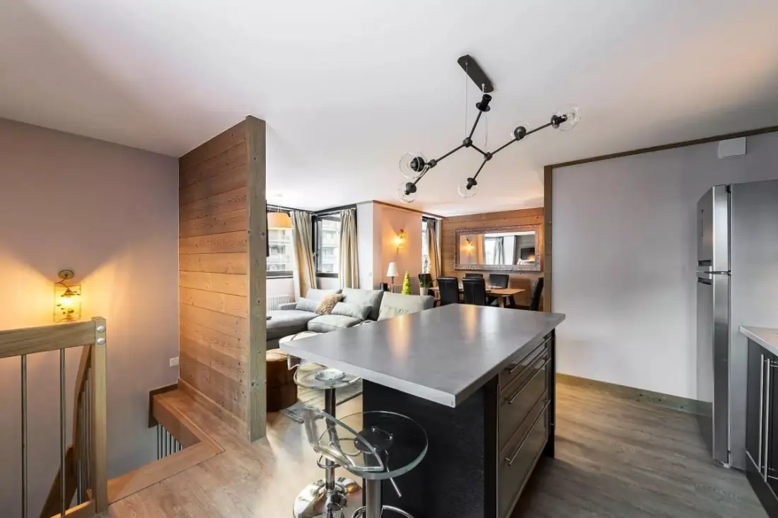 Solaise 202, Superb felújított apartman Au Coeur De Val D'isère.