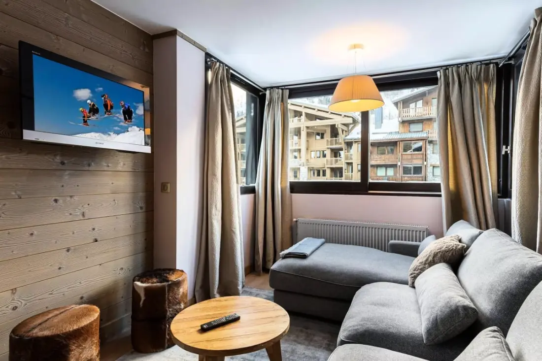 Solaise 202, Superb felújított apartman Au Coeur De Val D'isère.