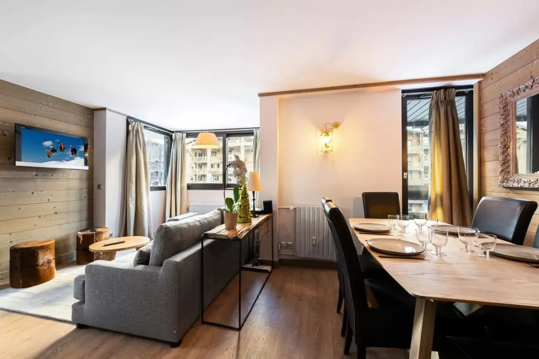 Solaise 202, Superb felújított apartman Au Coeur De Val D'isère.