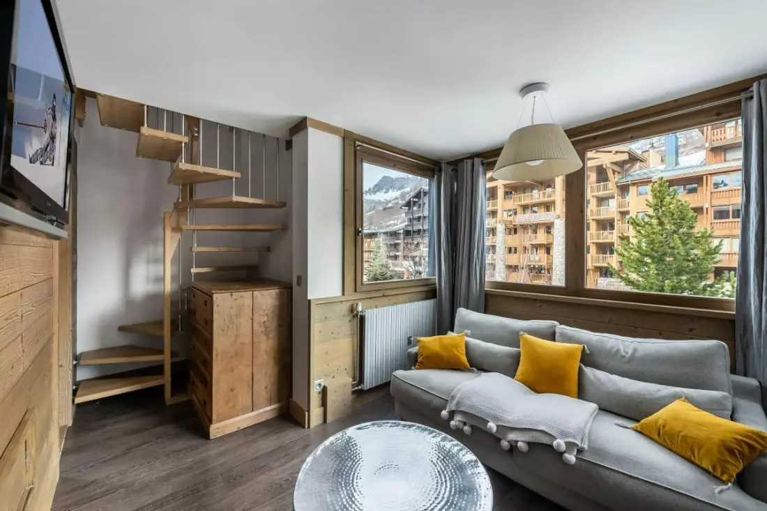 Solaise 202, Superb felújított apartman Au Coeur De Val D'isère.