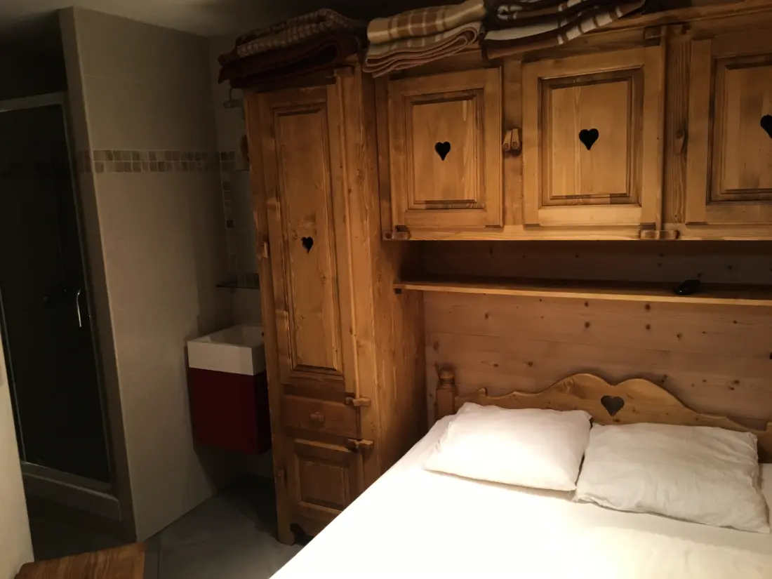 Az apartman Val Thorens lejtőire néz