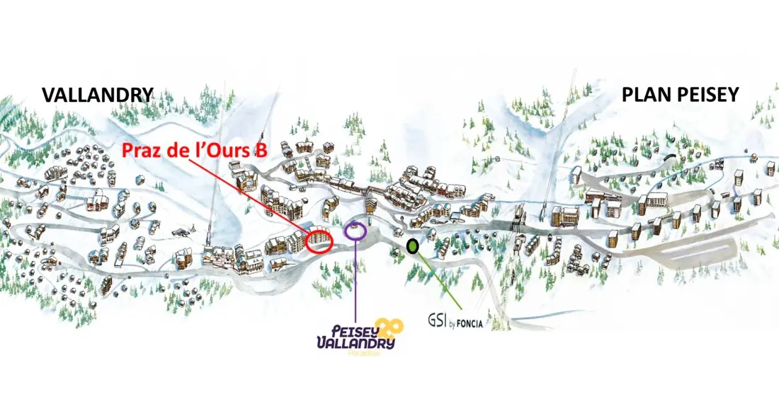 Residence Praz De L'ours B