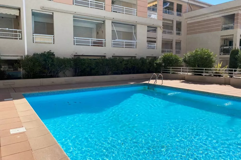 06ai - Beau Studio Rénové - Vue Mer Et Piscine