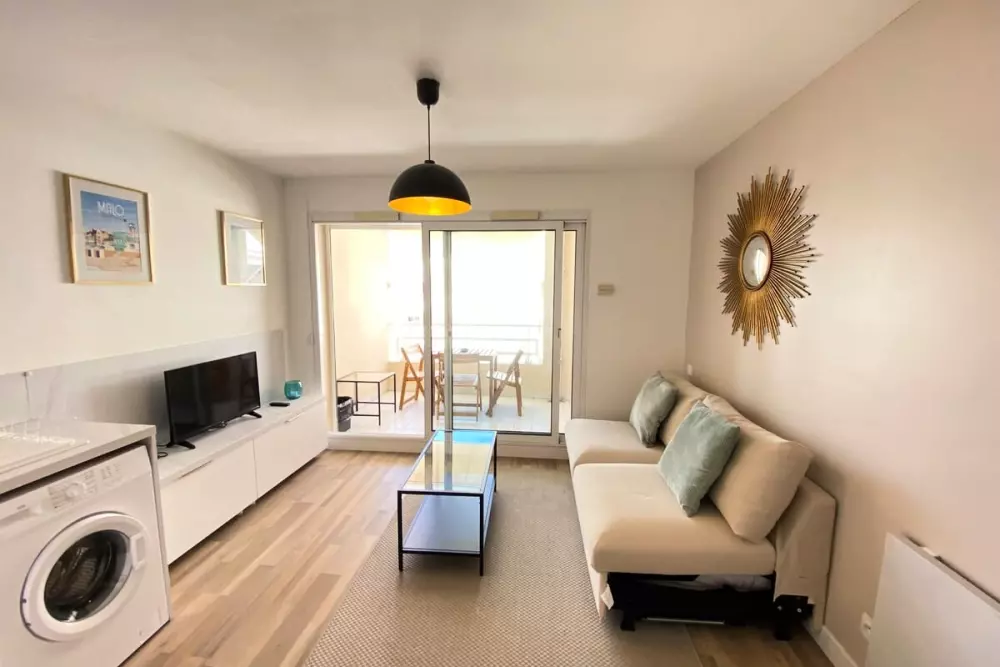 06ai - Beau Studio Rénové - Vue Mer Et Piscine