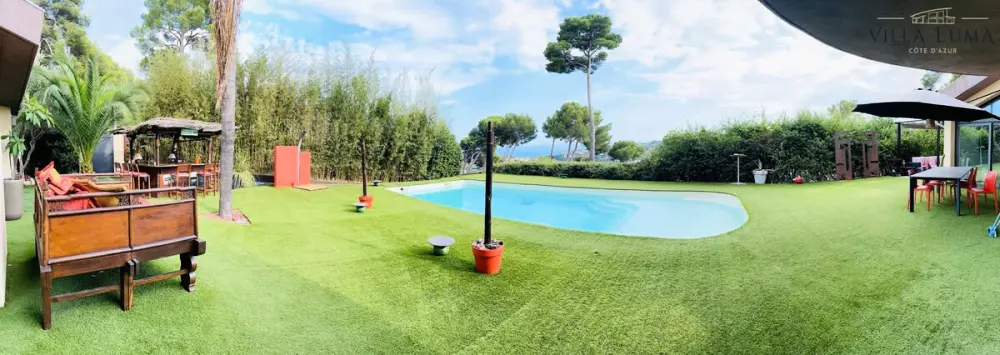 06al - Villa Architecte Avec Piscine Vue Mer