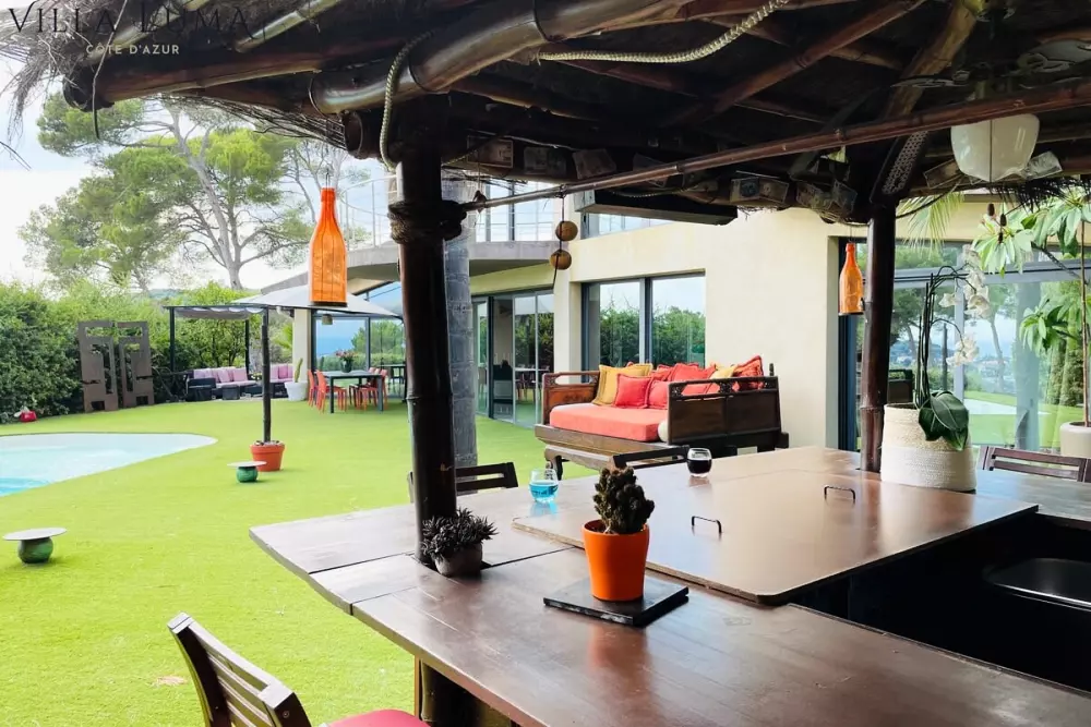 06al - Villa Architecte Avec Piscine Vue Mer