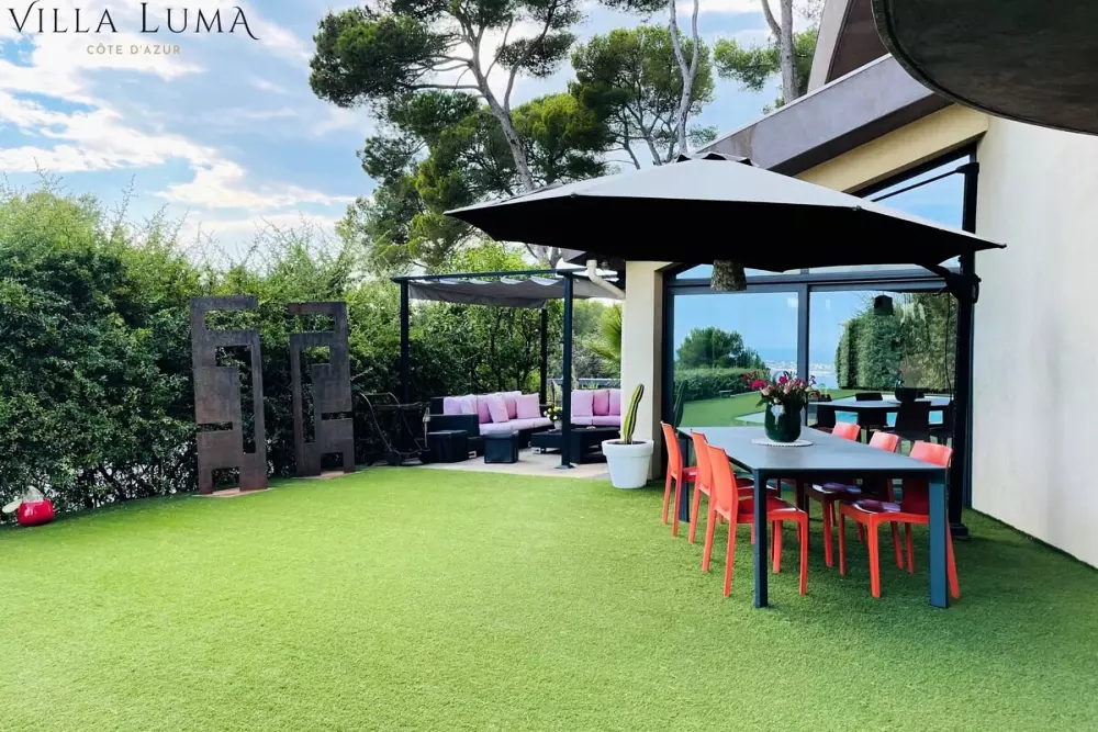 06al - Villa Architecte Avec Piscine Vue Mer