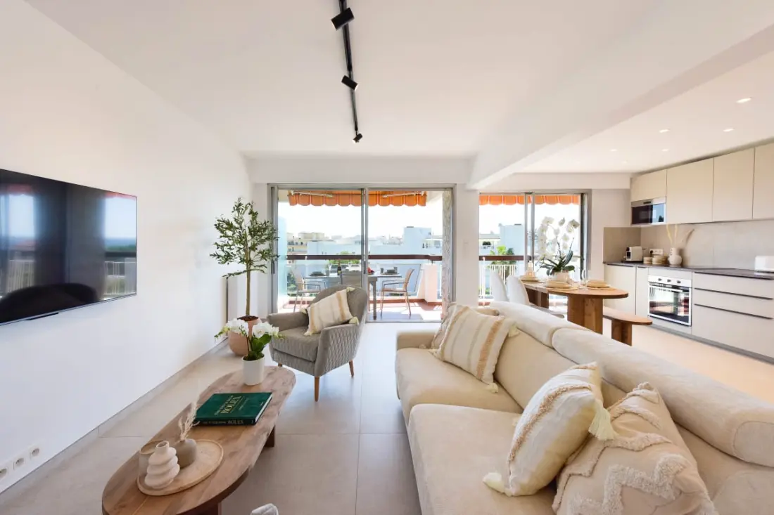 Residence 2p Standing, Foot Beach, Morze Widok, Garage.