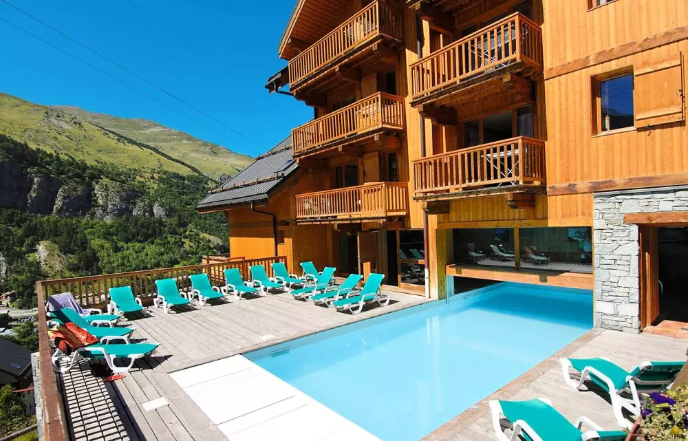 Residentie Odalys Le Hameau en Les Chalets de la Vallée d'Or 3 Sterren★★★
