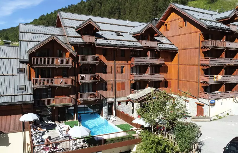 Residentie Odalys Le Hameau en Les Chalets de la Vallée d'Or 3 Sterren★★★