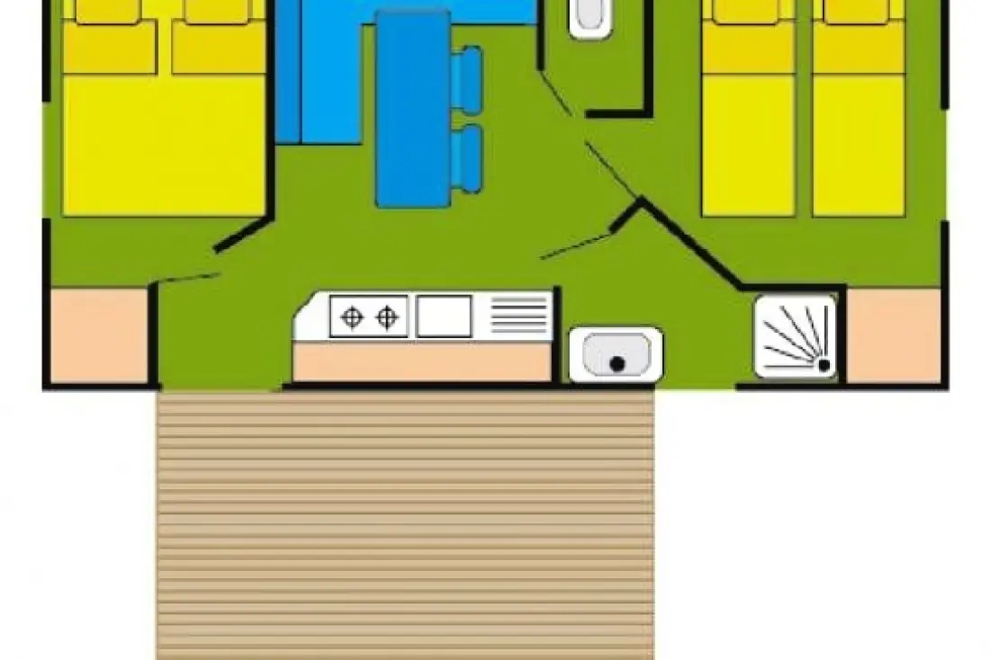 Campingplads Le Domaine La Yole Tætning