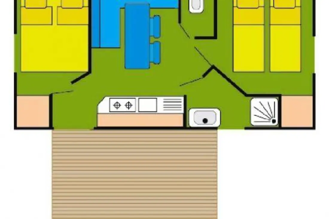Campingplads Le Domaine La Yole Tætning