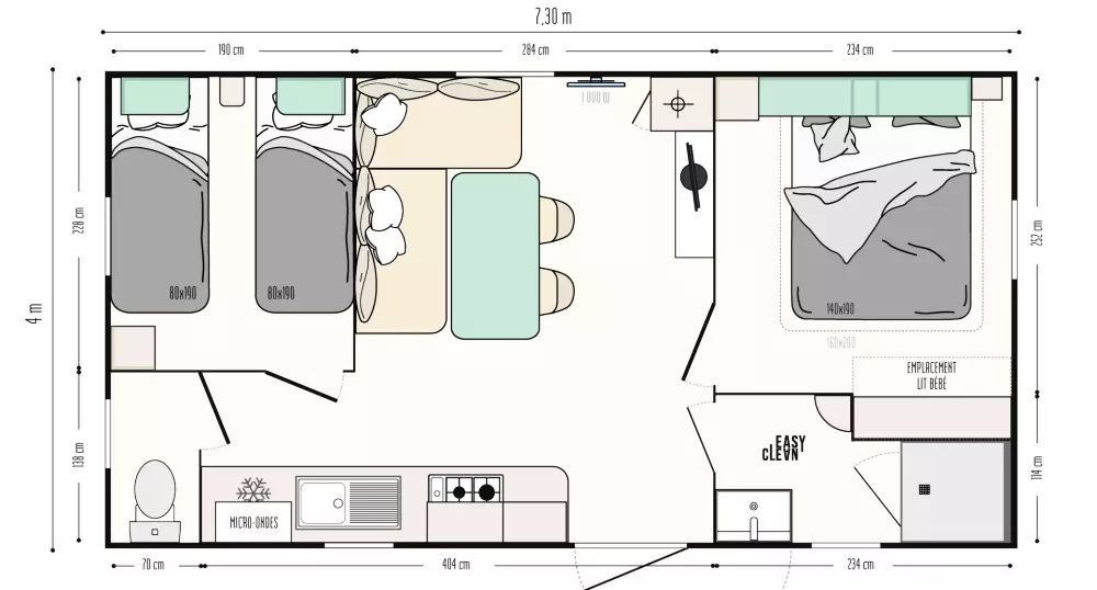Camping Le Bellevue4 Sterren★★★★