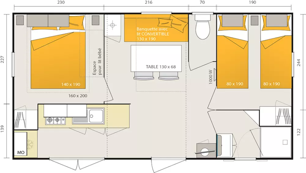 Camping Le Bellevue4 Sterren★★★★