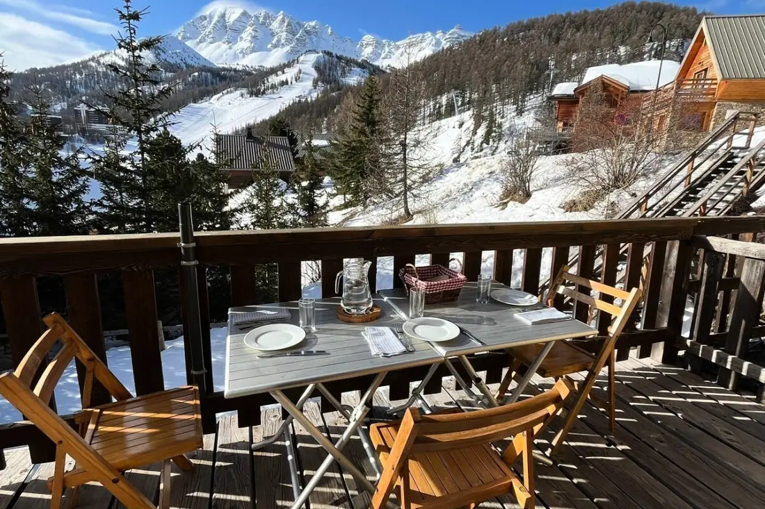 Résidence Duplex 8 Pers - Vue Montagne - Balcon Sud - Pistes à 100 M