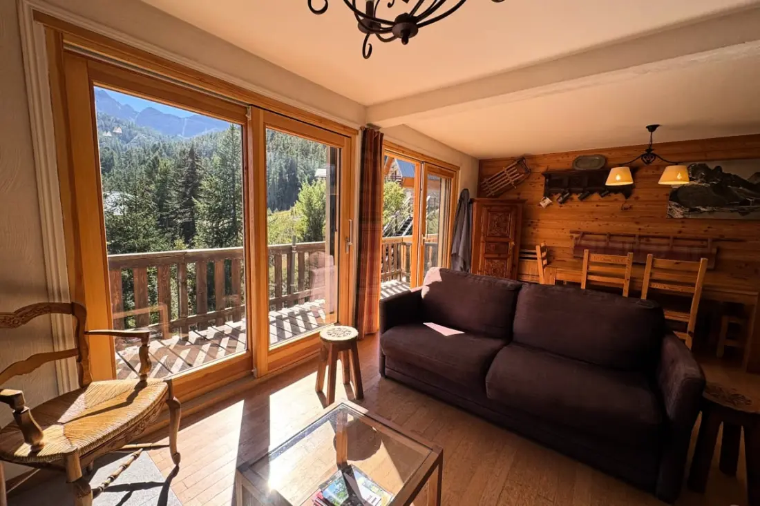 Résidence Duplex 8 Pers - Vue Montagne - Balcon Sud - Pistes à 100 M