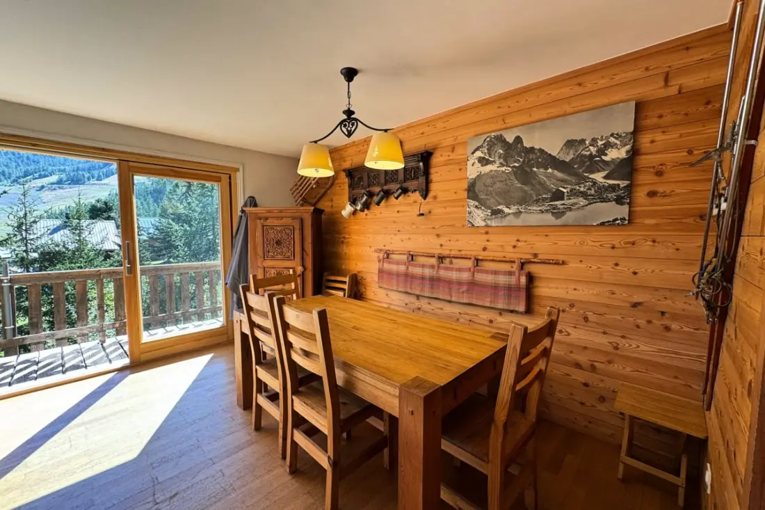 Résidence Duplex 8 Pers - Vue Montagne - Balcon Sud - Pistes à 100 M