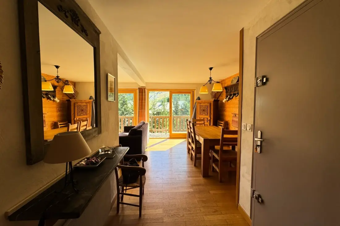 Résidence Duplex 8 Pers - Vue Montagne - Balcon Sud - Pistes à 100 M