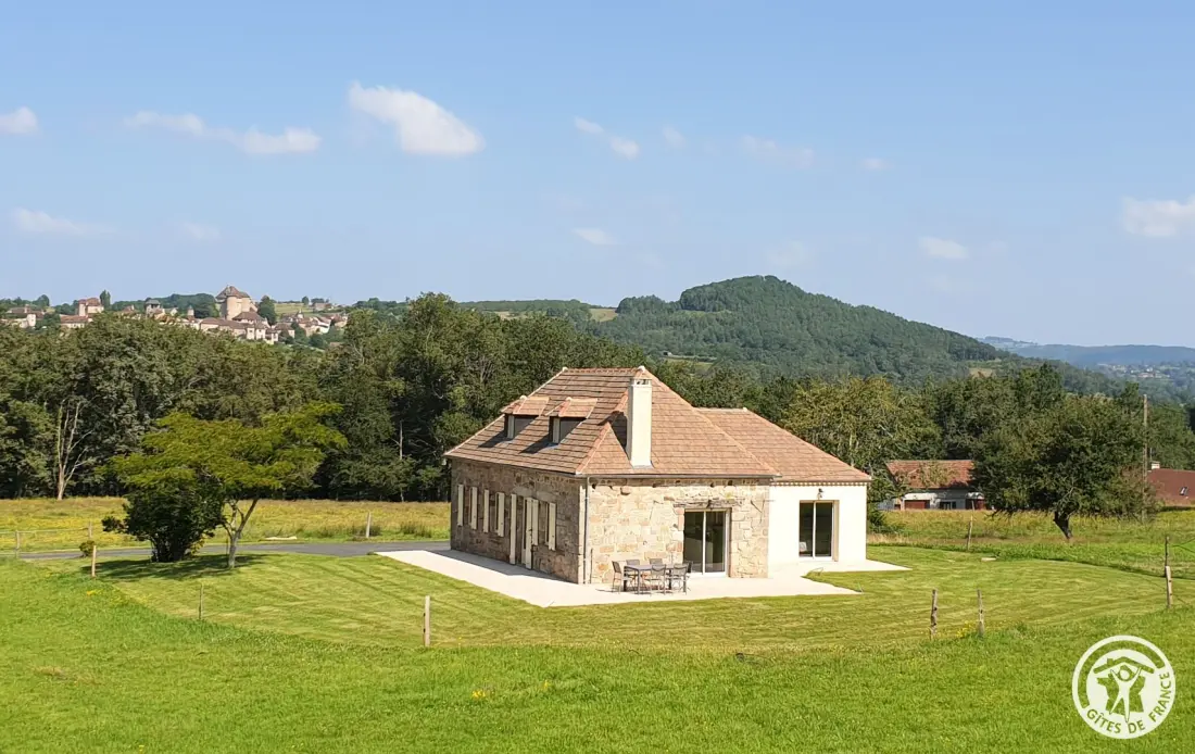 Gîte de France Vanaf de heuvel 3 oren