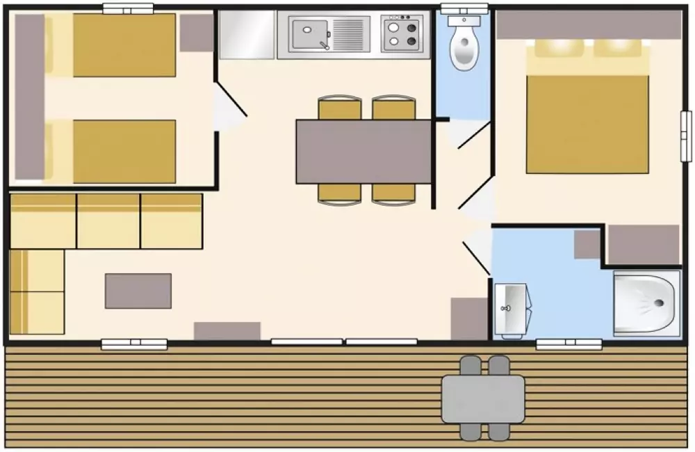 Camping Sandaya Blue Bayou 5 étoiles★★★★★